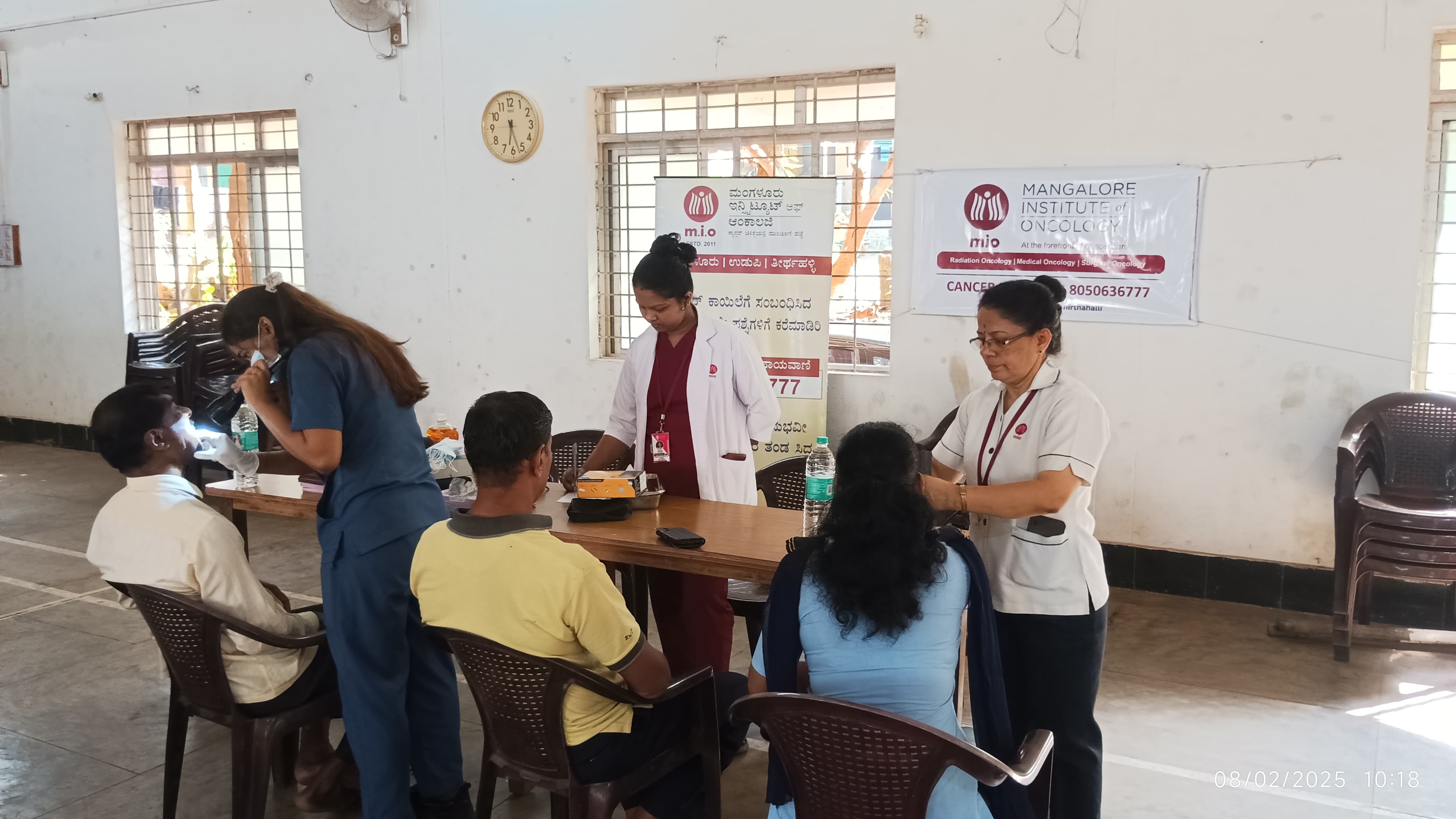 MIO & Konkan Railway Organize Cancer Awareness and Screening Camp